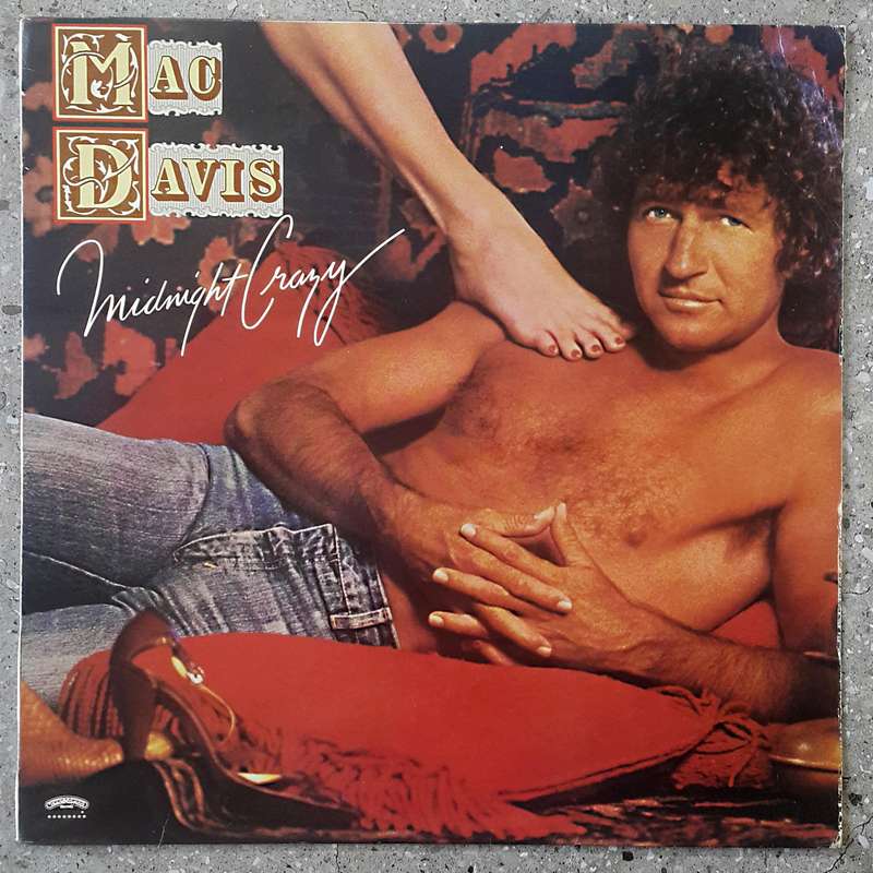 MAC DAVIS - MIDNIGHT CRAZY Vinyl, LP, Album Country: South Africa Released:  1981