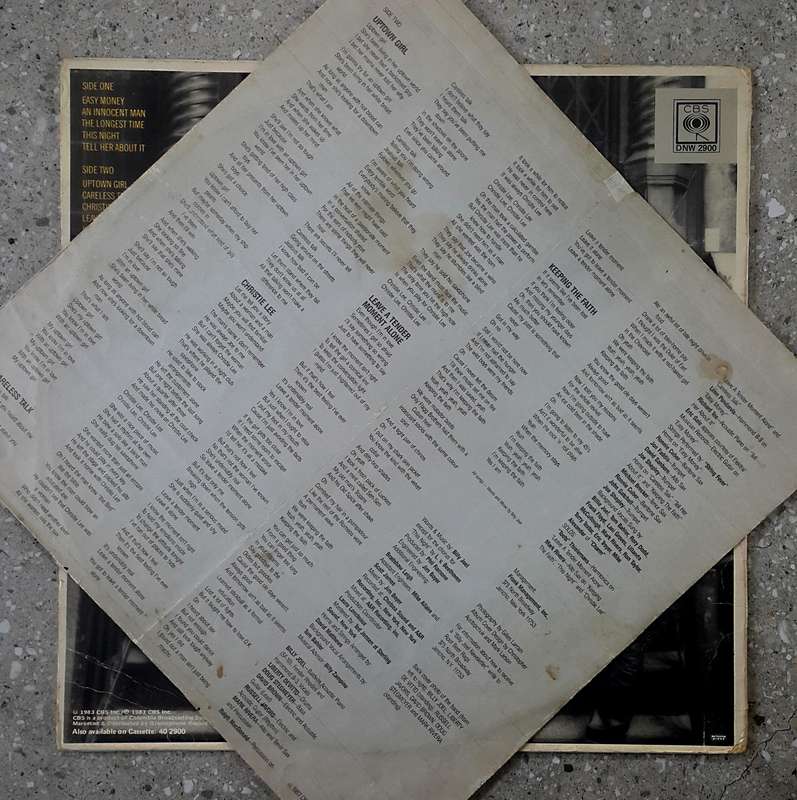BILLY JOEL - AN INNOCENT MAN Vinyl, LP, Album Country: South Africa Released: 1983