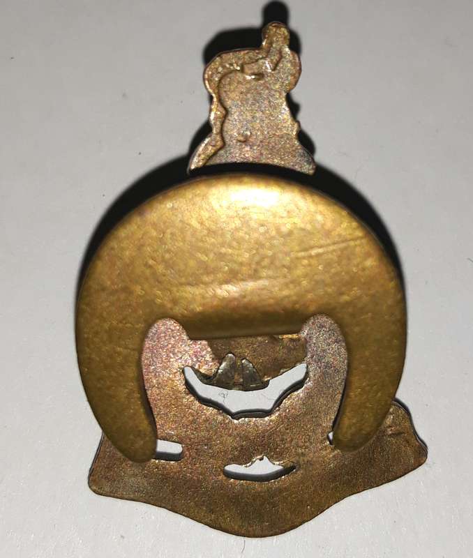 Vintage British Marines Association Button Badge