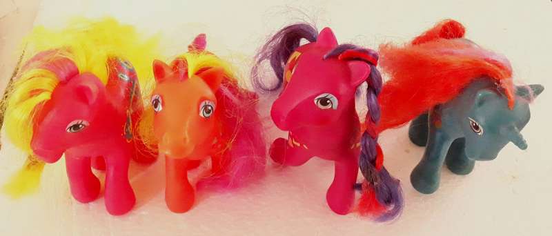 Vintage Hasbro My Little Pony G1 Rockin' Beat Ponies Collection