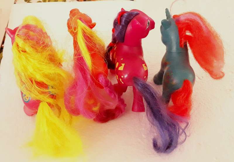 Vintage Hasbro My Little Pony G1 Rockin' Beat Ponies Collection