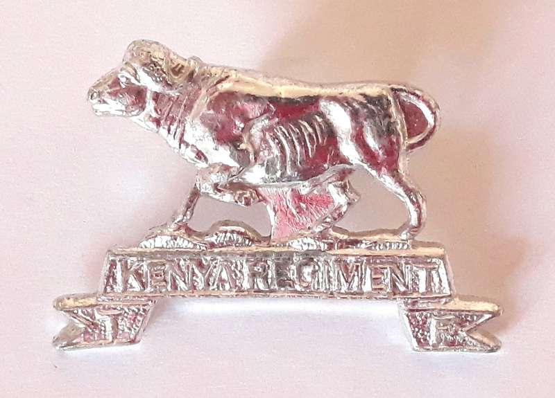 Kenyan Regiment Territorial Force Collar Badge