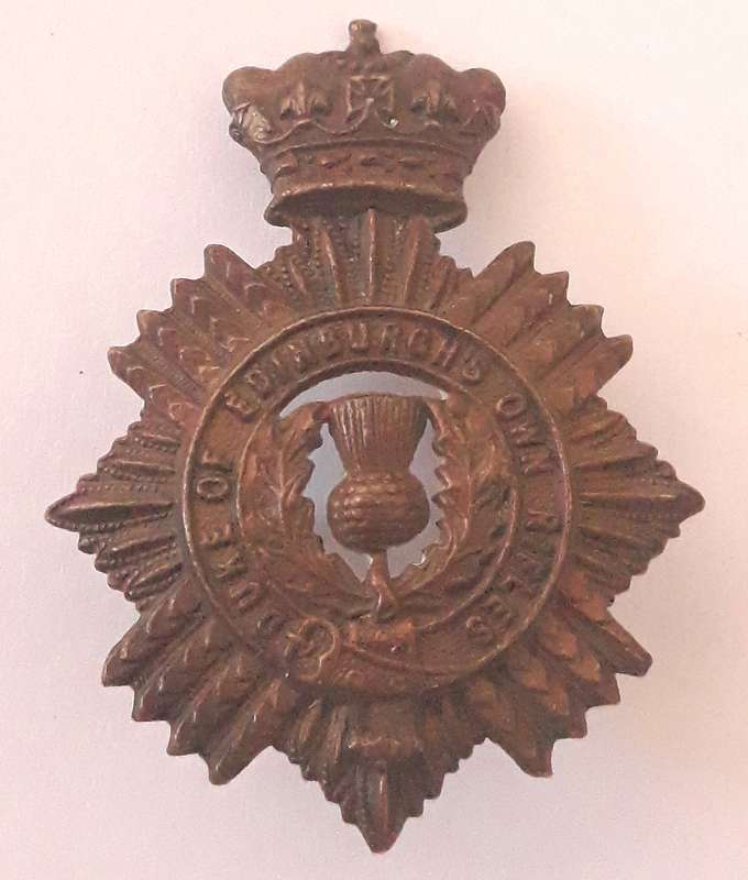 WW2 Duke of Edinburgh's Own Rifles Cap Badge