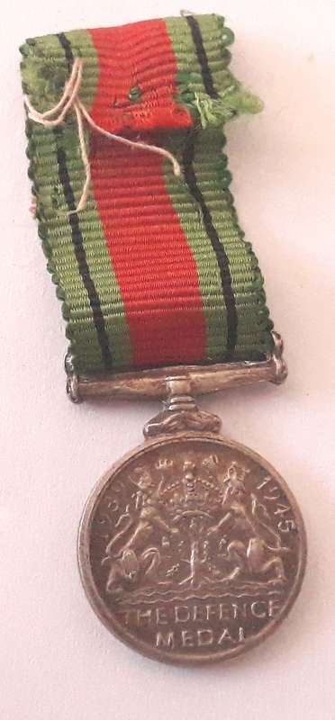World War Two Defense Medal Miniature