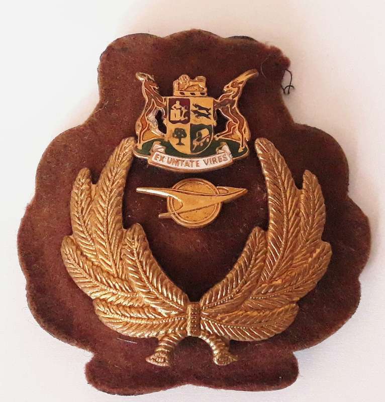 Vintage South African Railways Cap Badge - 1980s