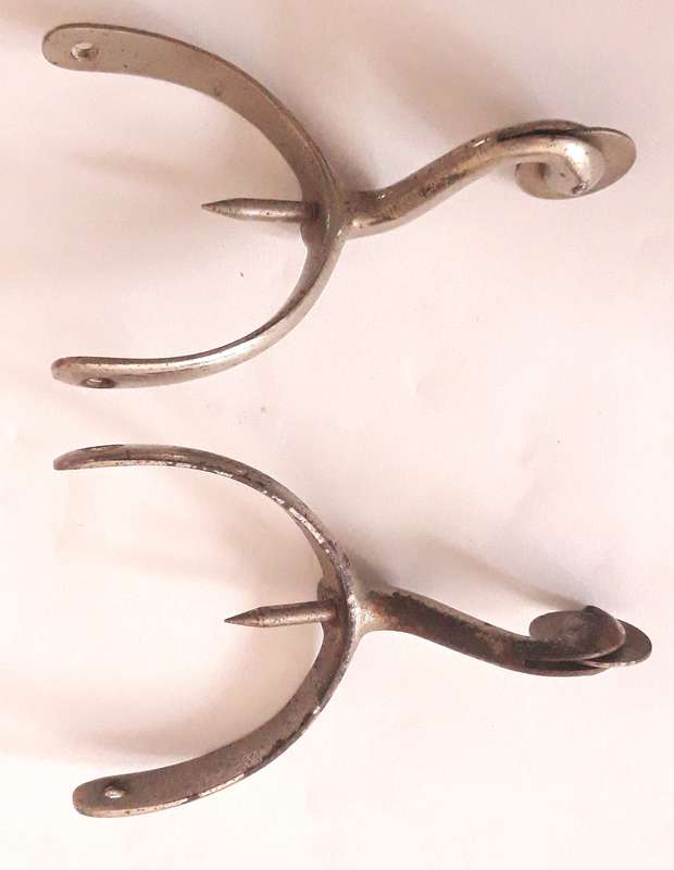 Vintage Swan Neck Horse Rider's Spurs
