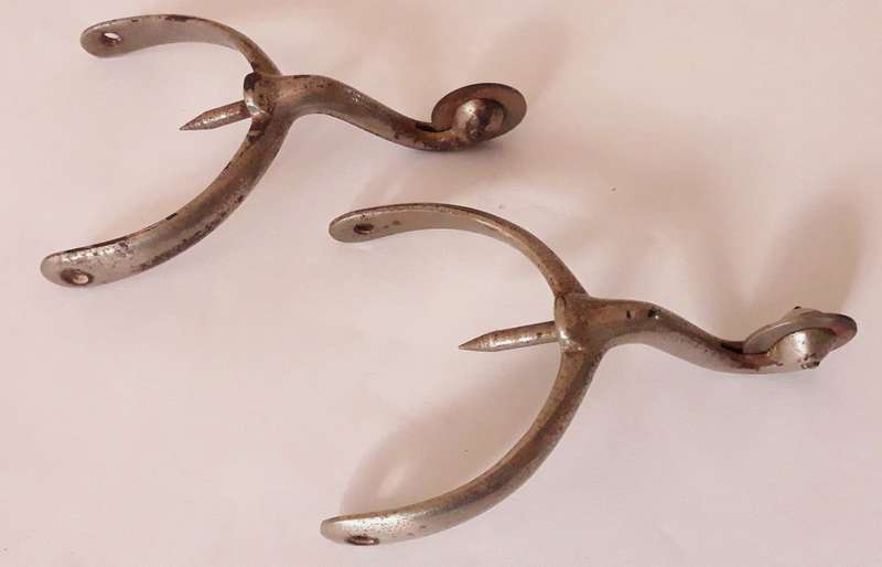 Vintage Swan Neck Horse Rider's Spurs