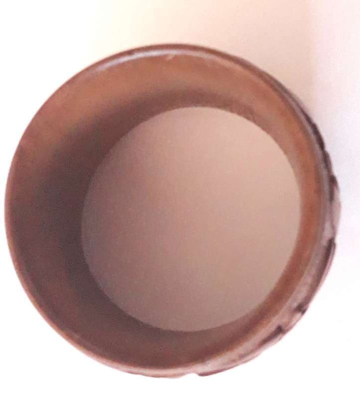 Vintage Swiss Rheinfall Wooden Napkin Holder