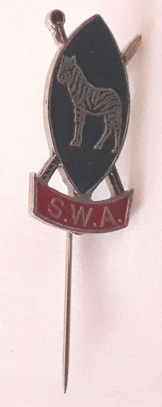 Vintage South West Africa Rugby Pin Badge