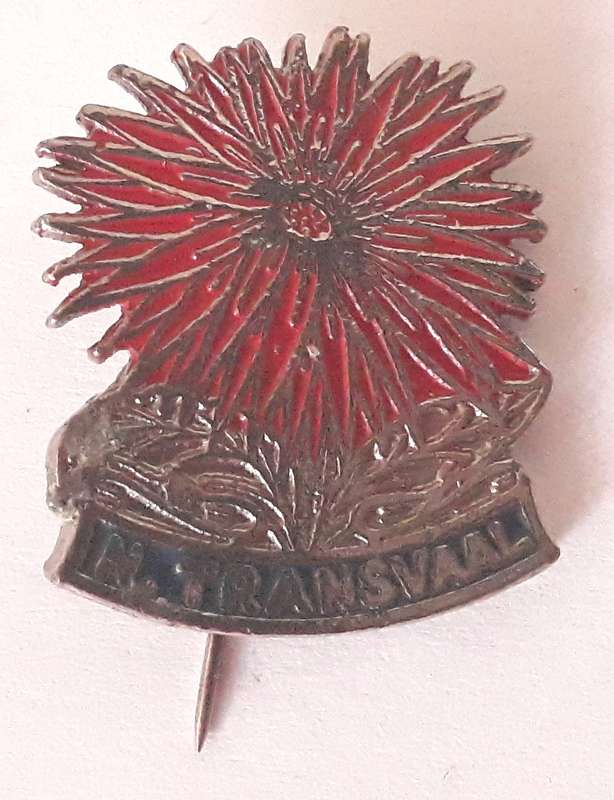 Vintage South African Rugby Northern Transvaal Pin Badge