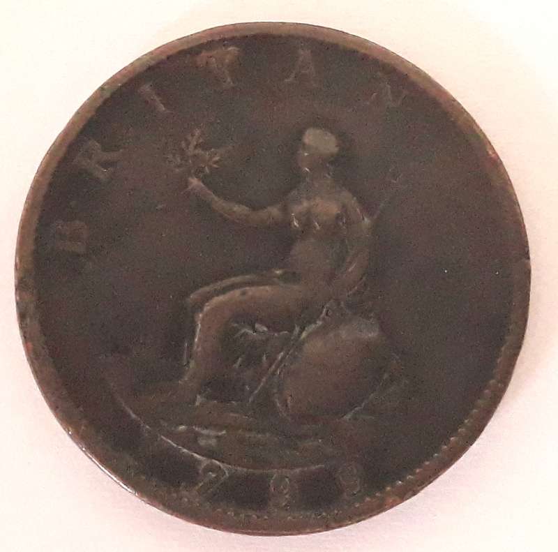 British 1799 Half Penny