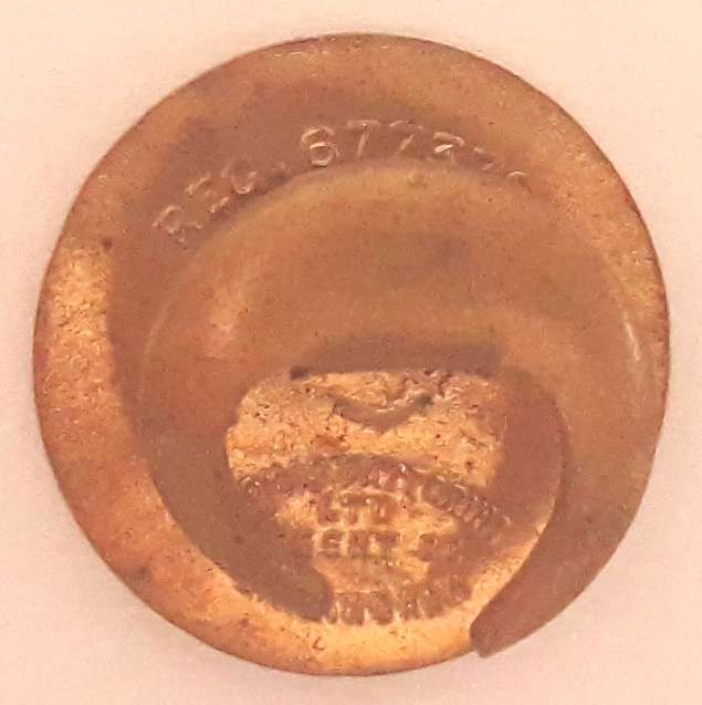 Vintage Amalgamated Engineers Union Button Badge