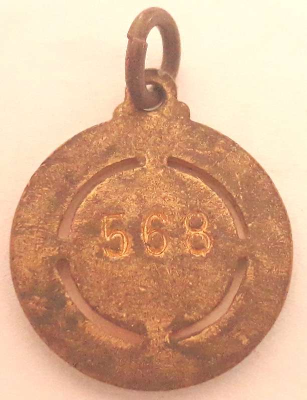 Vintage 1934 The Wanderers Club Pendant