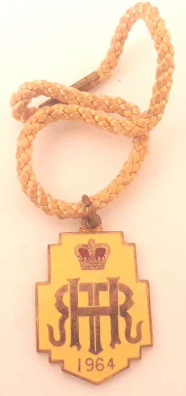 Vintage 1964 Henley Royal Regatta Stewards Enclosure Badge