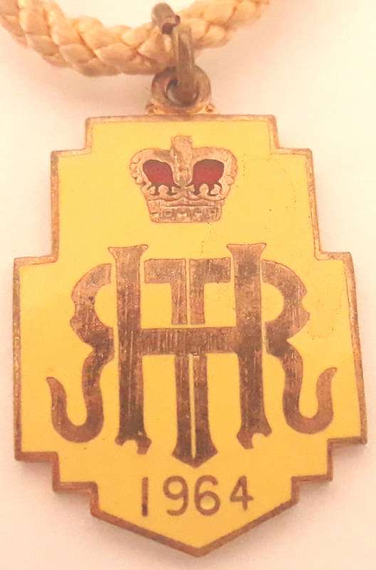 Vintage 1964 Henley Royal Regatta Stewards Enclosure Badge