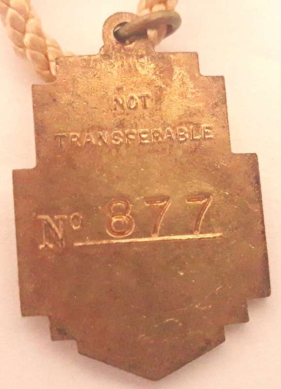 Vintage 1964 Henley Royal Regatta Stewards Enclosure Badge