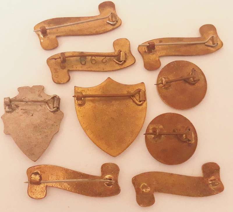 Vintage Christian Brother Colleges (CBC) and Other School Badges