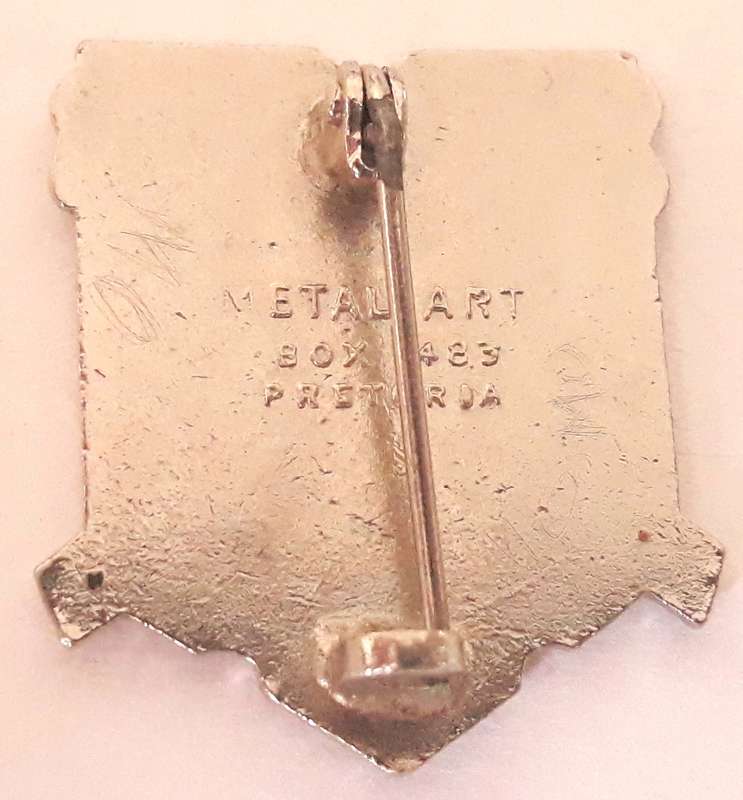 Vintage Kimberley Christian High School Pin Badge