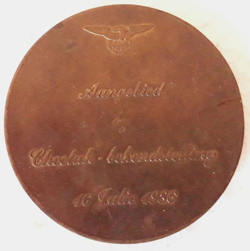 South African Airforce 1986 Atlas Unveiling of the Cheetah D Medallion