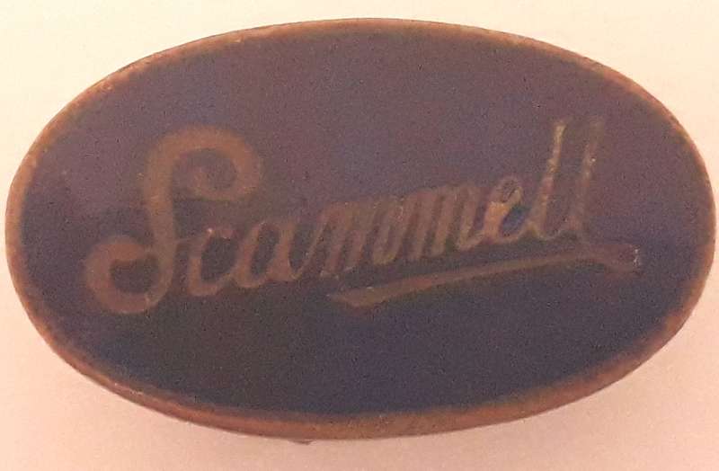 Vintage Scammell Trucking Button Badge