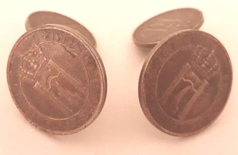 Vintage 1940s Era Norwegian Ore Cufflinks