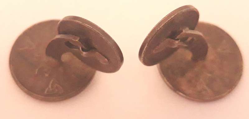 Vintage 1940s Era Norwegian Ore Cufflinks