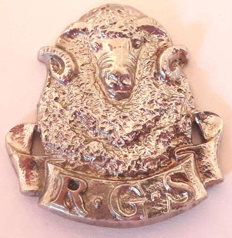 SADF Regiment Gideon Scheepers Collar Badge