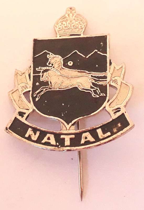 Vintage South African Rugby Natal Pin Badge