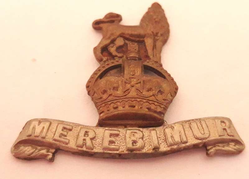 British WW2 or Earlier 15/19th King's Hussars Collar Badge