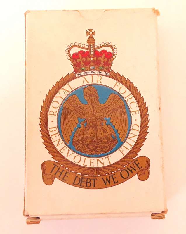 Vintage Royal Airforce Benevolent Fund Card Deck