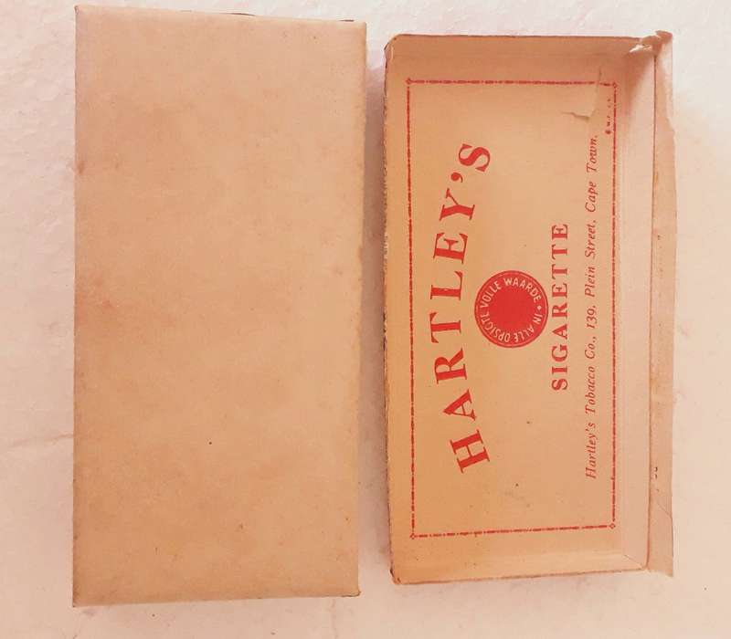 Vintage Hartley's Cigarette Boxes - Empty