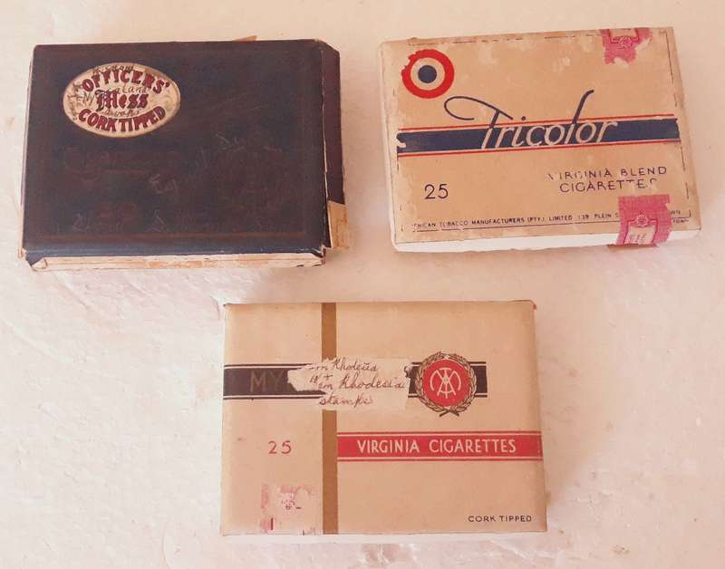 Vintage Selection of Cigarette Boxes - Small