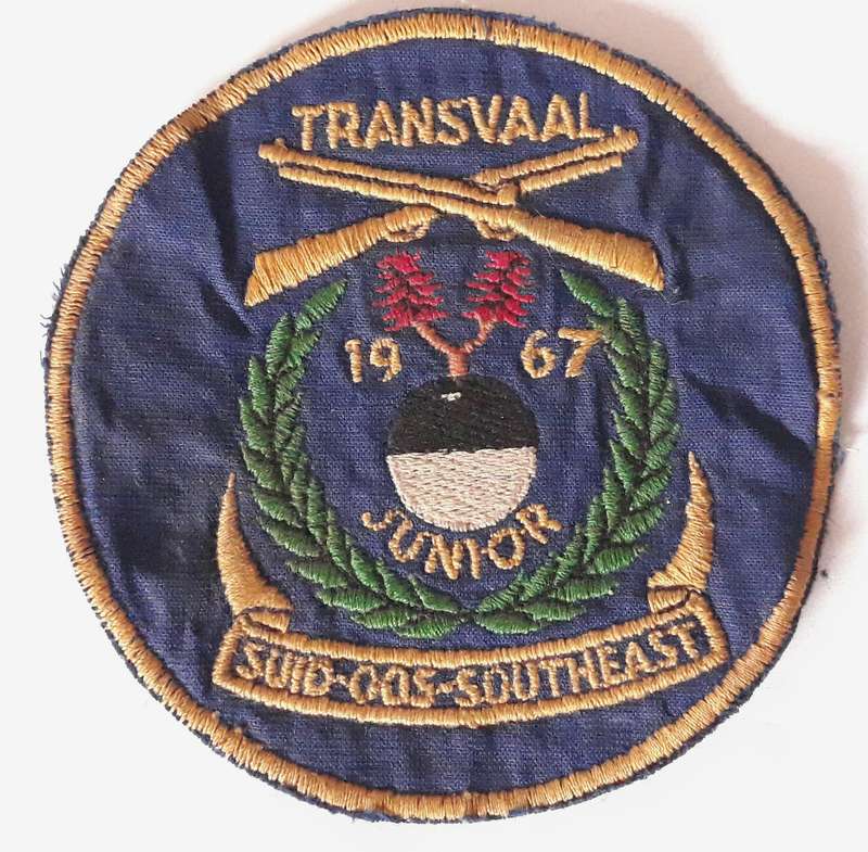 Vintage Transvaal South East 1967 Junior Marksman Blazer Badge