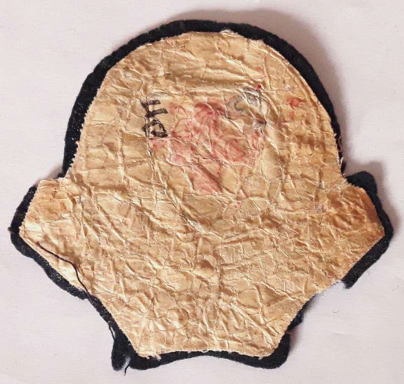 UDF South African Red Cross Bullion Wire Blazer Badge