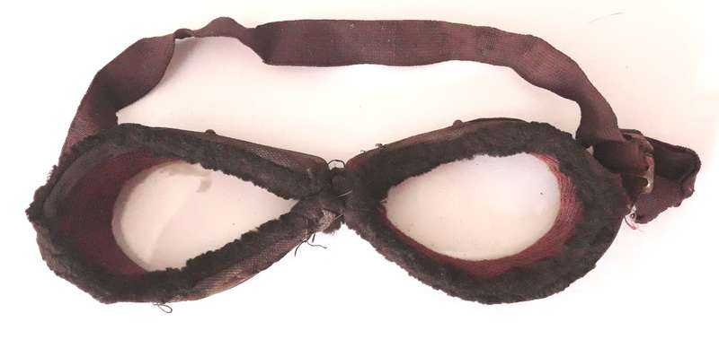 WW1 Era RFC, RNAS and RAF Triplex Style Flying Goggles
