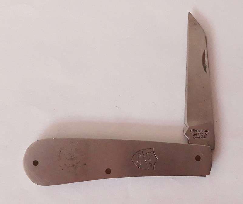 Vintage Rodgers Stainless Steel Pocket Knife