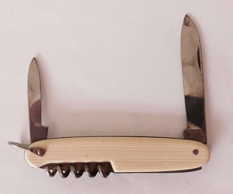 Vintage German Made "SAA" Pocket Knife - Possible South African Airways Advertising