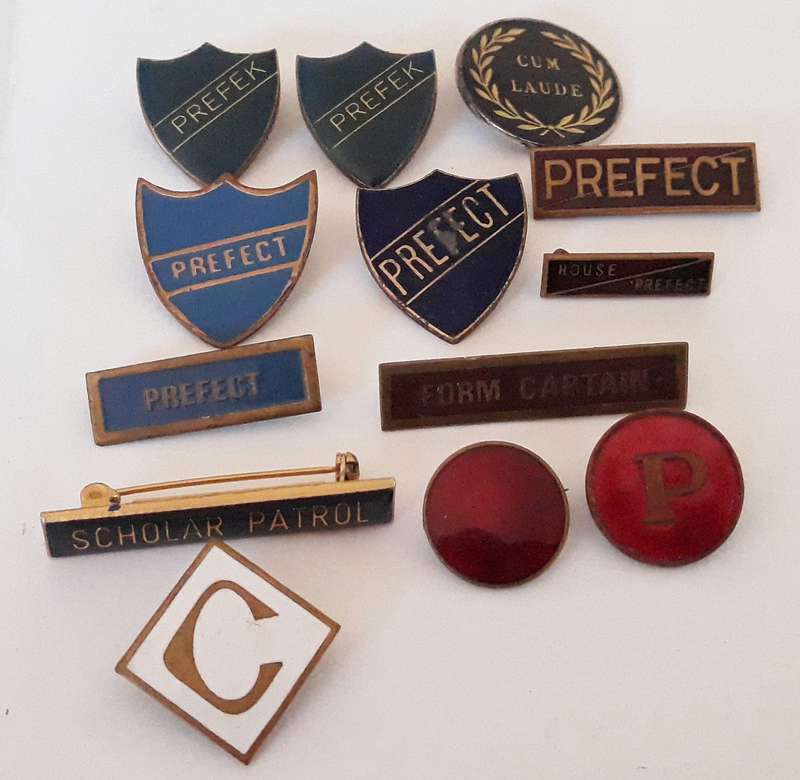 Vintage South African School Badges