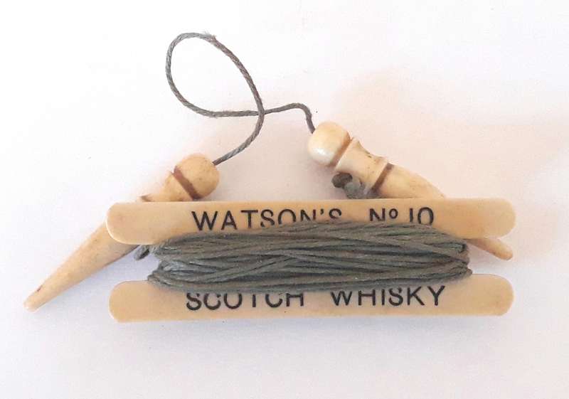 Vintage Lawn Bowls Measuring Tool Watson's No. 10 Whisky