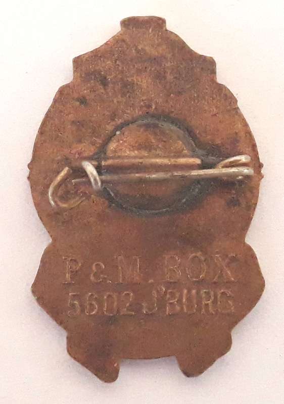 Vintage Christian Brother College Cape Town Pin Badge