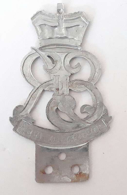 Vintage 1953 Elizabeth 2nd Coronation Car Badge
