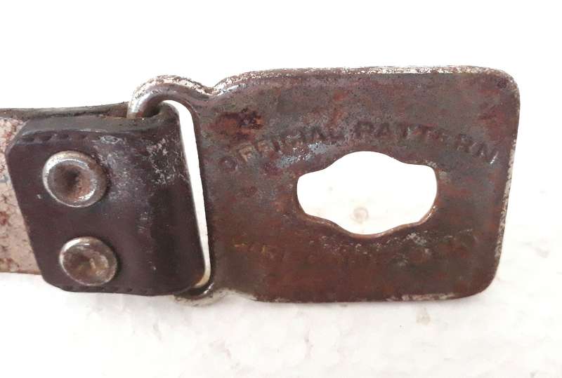 Vintage Girl Guides Leather Belt