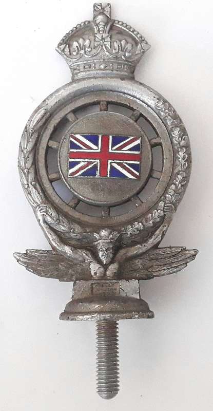 Vintage Royal Automobile Club of South Africa Car Badge