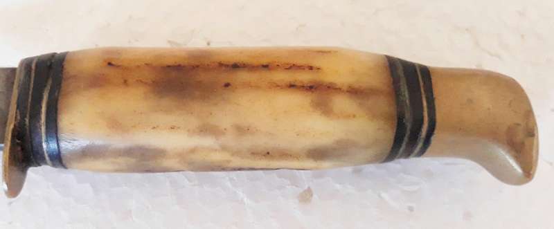Vintage Boker Solingen Germany Stag Horn Hunting Knife