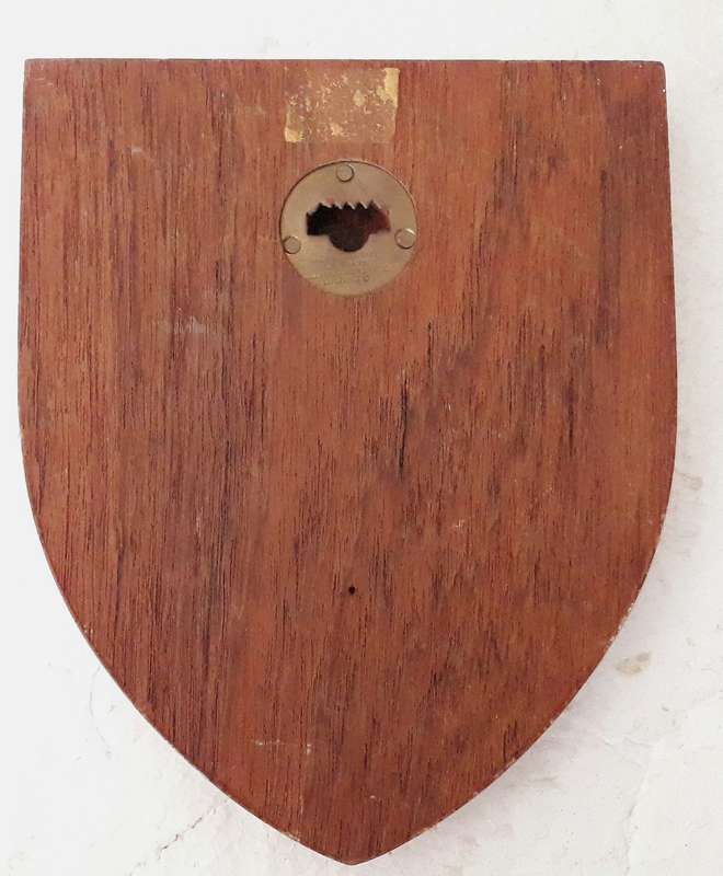 Vintage British Navy Regent Plaque