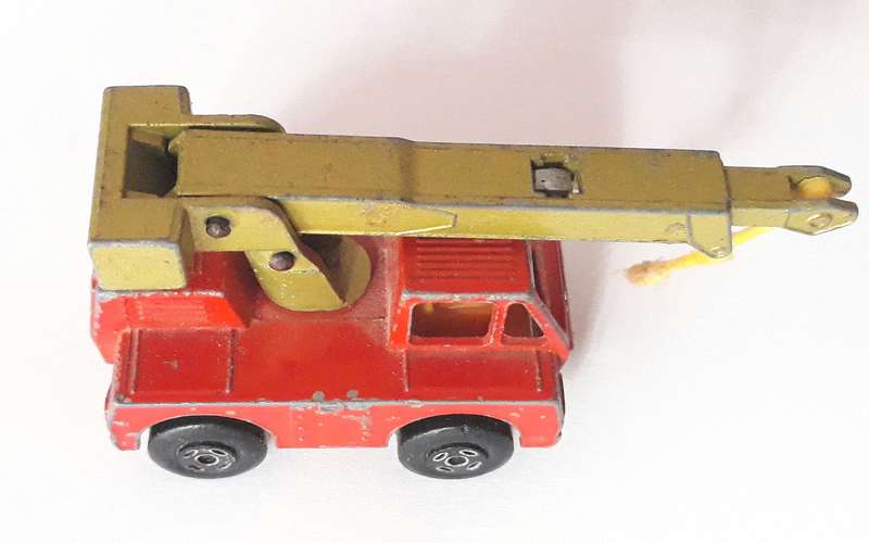 Vintage Lesney Matchbox Superfast No 42 Iron Fairy Crane
