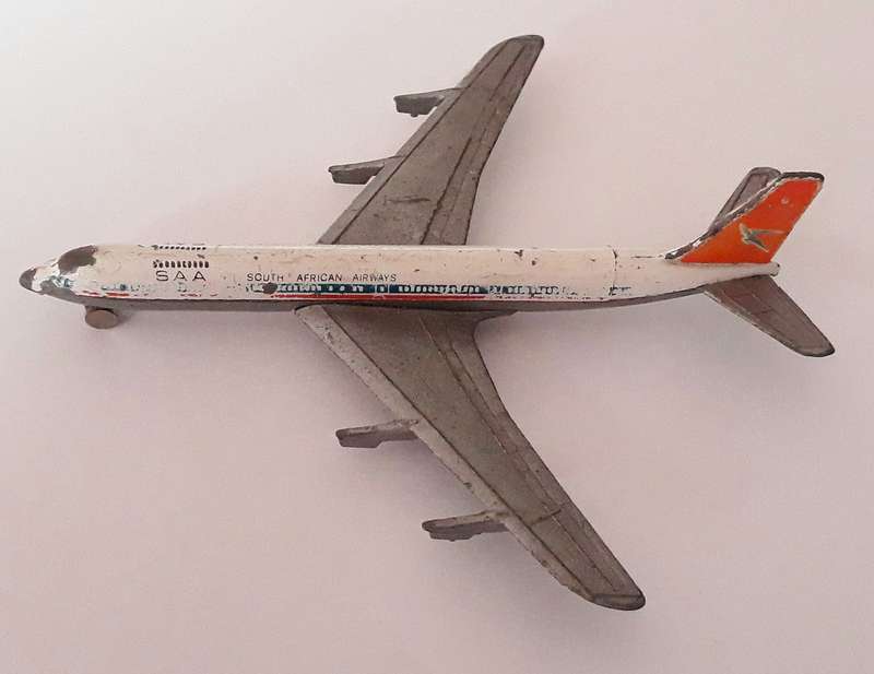 Vintage Playart Boeing South African Airways SAA 707 Plane