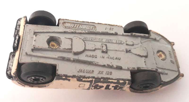 Vintage Matchbox Jaguar XK120