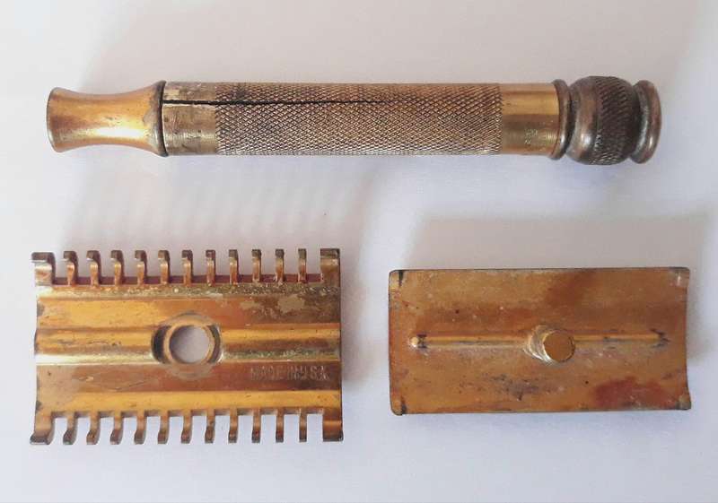 Vintage Gillette 1930s New Safety Razor