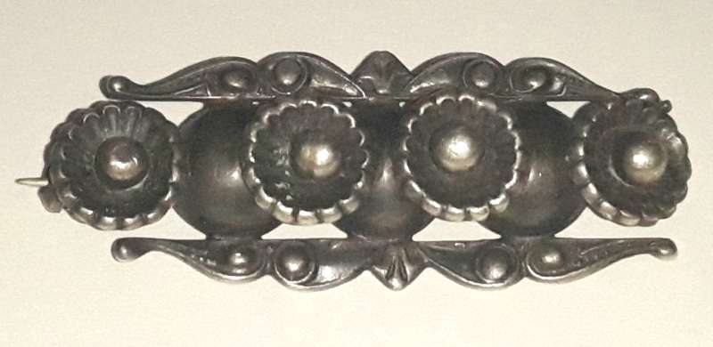 Vintage South African Candida Sterling Silver Brooch